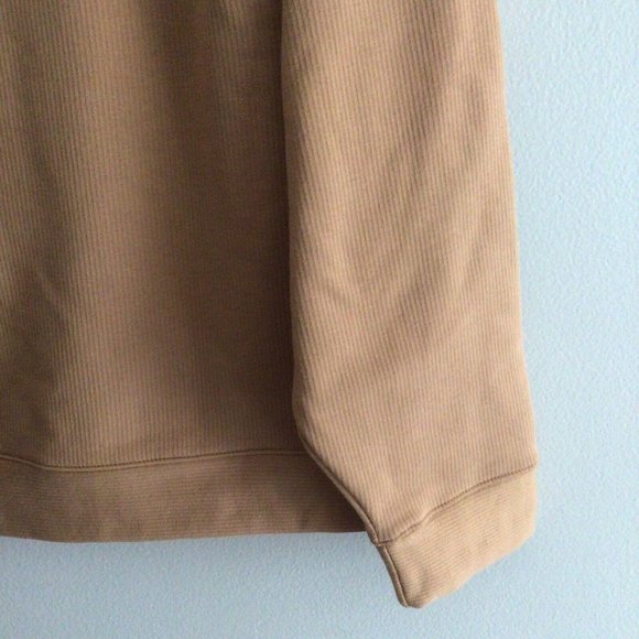 Madewell Tan Hoodie Sweatshirt - Picture 3 of 9